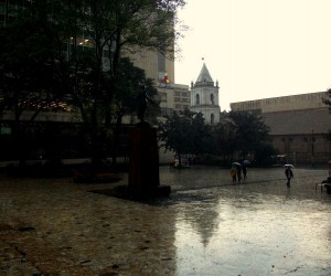 Parque Santander Fuente: bogotaenbogota.blogspot.com